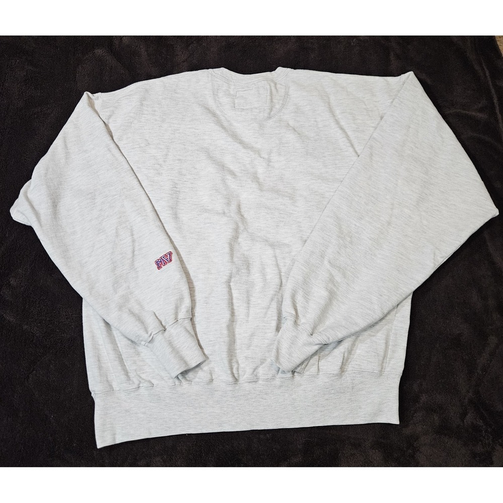 Vintage Large MV Sport SUNY Tech Utica Rome New York Crewneck Sweatshirt - Picture 7 of 9